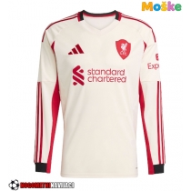 Moške Nogometnih dresov Liverpool Gostujoči 2025-26 Dolgi rokavi